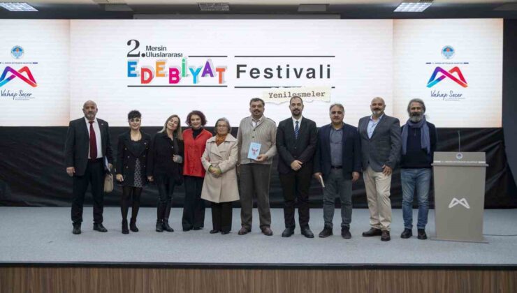 2. Uluslararası Mersin Edebiyat Festivali’nde ödüller sahiplerini buldu