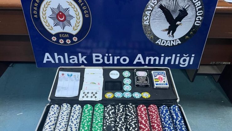 2023 yılında Adana’da polis “oyuncu” kılığına girip 381 kumarhane bastı