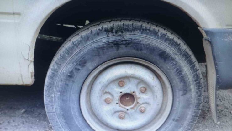 3 aracın lastiğini kesen şahıs polis ekipleri tarafından yakalandı