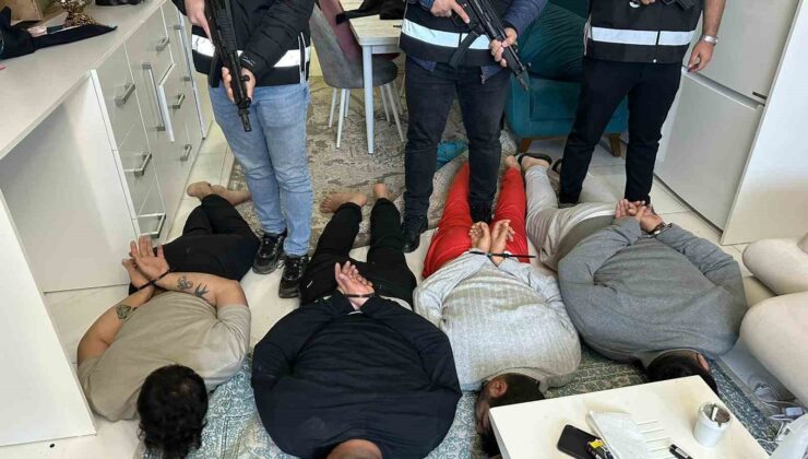Adana’da ’Bayğaralar’ çetesinin geri kalan üyeleri de alaşağı edildi