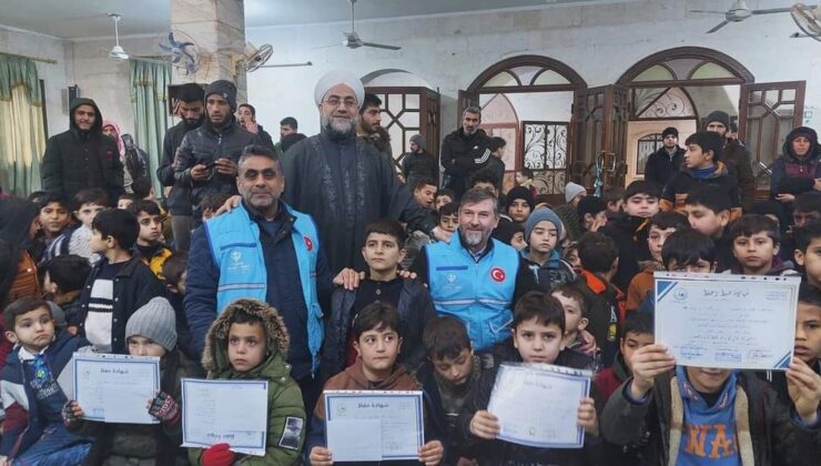 Afrin ve Cinderes’te hafızlık yarışması