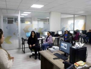 Akdeniz Belediyesinin kursları iş bulmayı da kolaylaştırıyor