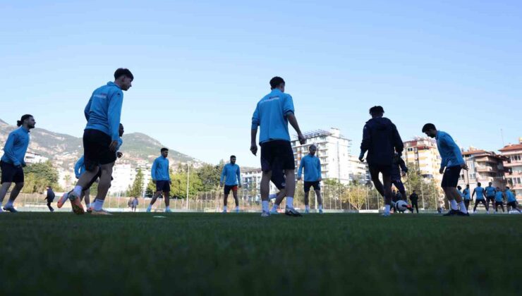 Alanyaspor, Pendikspor maçına hazır