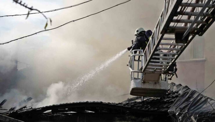 Alevlerin arasında kalan 2 aylık ‘Can’ bebeğe, sara hastası kahraman dayısı ‘can’ oldu
