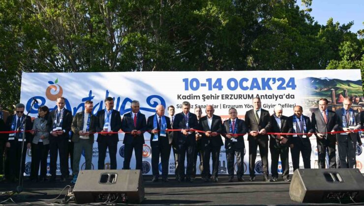 Antalya’da Erzurum Günleri devam ediyor