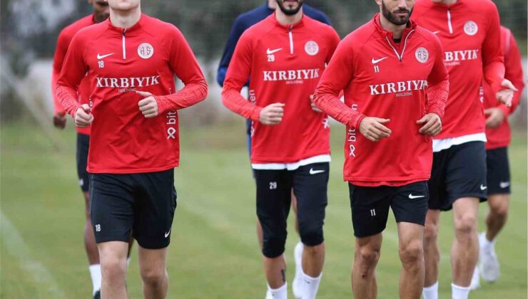 Antalyaspor, Pendikspor maçı hazırlıklarına başladı