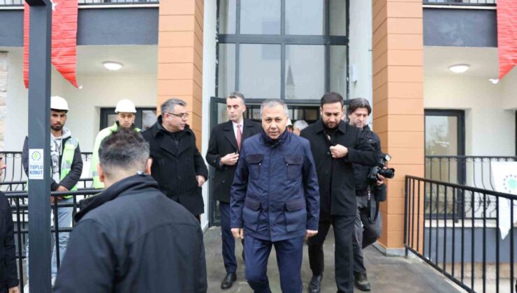Bakan Yerlikaya, Kahramanmaraş’ta ziyaret ve temaslarda bulundu