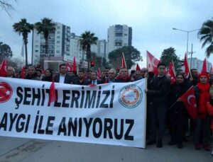 Binlerce Kozanlı şehitler için sokaklara döküldü