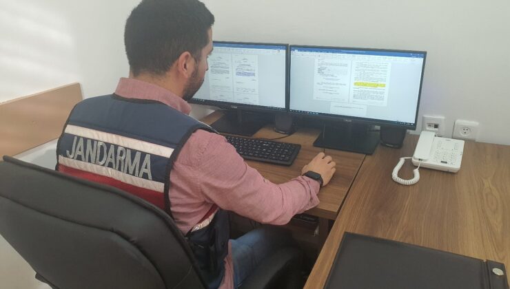 Burdur’da 2023 yılında jandarma siber devriyelerinde 5 şahıs tutuklandı