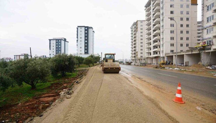 Büyükşehir belediyesi, Onikişubat’ta ulaşım ağını güçlendiriyor