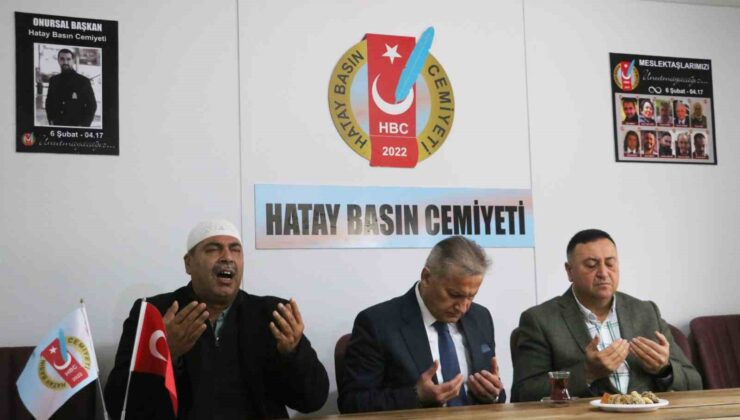 Depremde 10 gazetecinin hayatını kaybettiği Hatay’da buruk Gazeteciler Günü