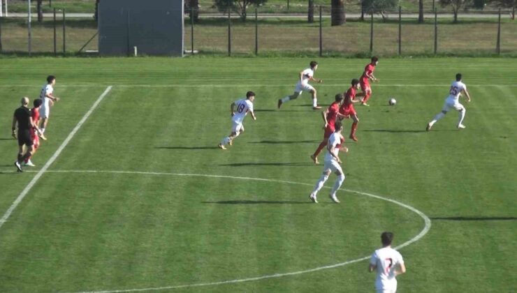 Genç milliler hazırlık maçında 2-2 berabere kaldı