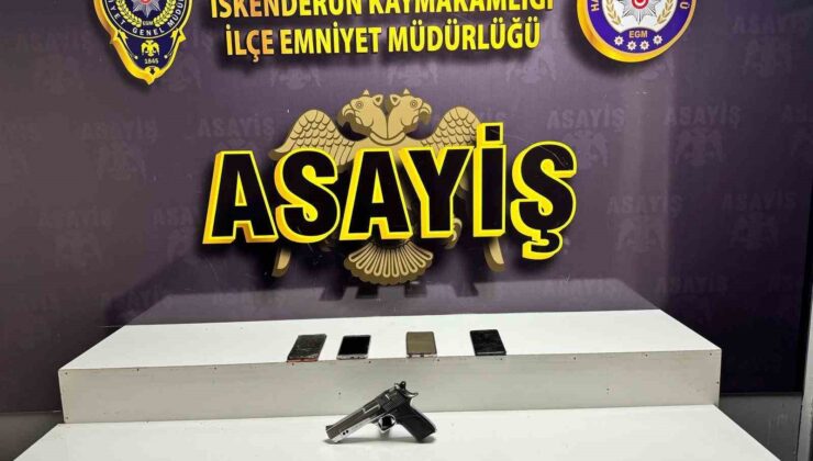 Hatay’da çeşitli suçlardan aranan 3 şüpheli tutuklandı