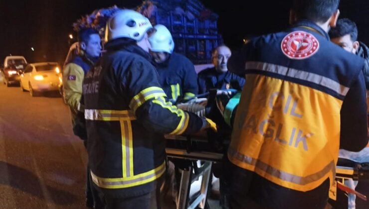 Hatay’da kontrolden çıkan araç bahçeye uçtu: 6 yaralı