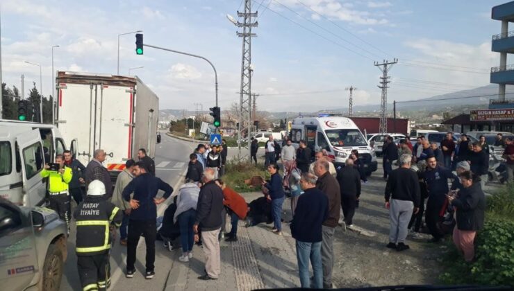 Hatay’da trafik kazası:3 kişi yaralı