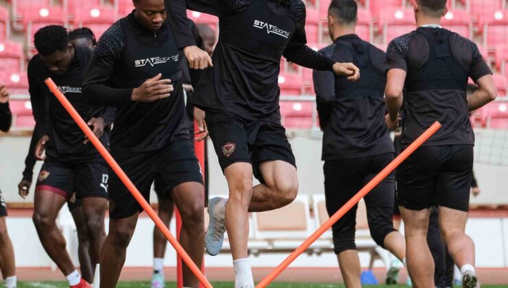 Hatayspor, Pendikspor maçının hazırlıklarını tamamladı