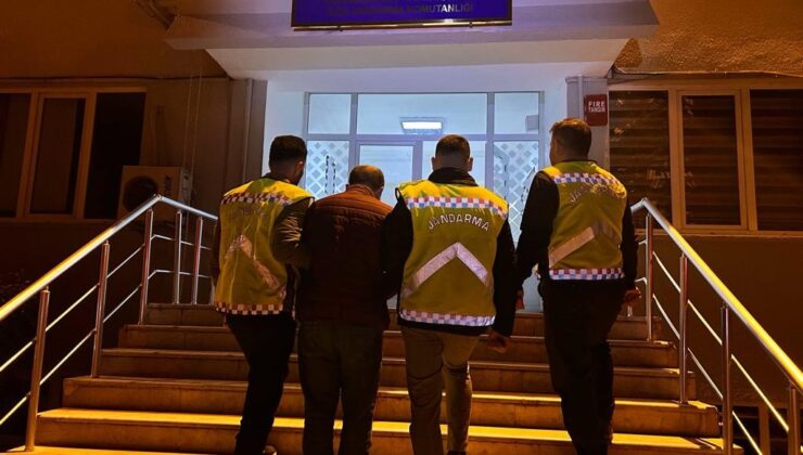 Hırsızlık suçundan aranan hükümlü yakalandı