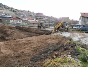 Isparta Belediyesinin desteğiyle Kayı köyüne sosyal tesis inşa ediliyor