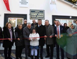 Isparta Gazeteciler Cemiyeti Soner Toros Basın Merkezi törenle açıldı