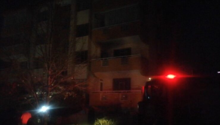 Isparta’da evde çıkan yangın paniğe neden oldu