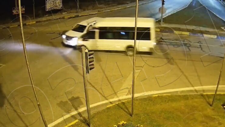 Isparta’daki trafik kazaları KYGS kameralarınca kaydedildi