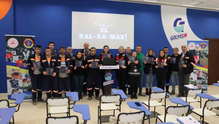 Jandarma ekiplerinden işçilere eğitim