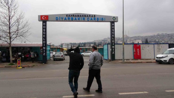 Konteyner çarşıda esnafın faaliyeti sürüyor