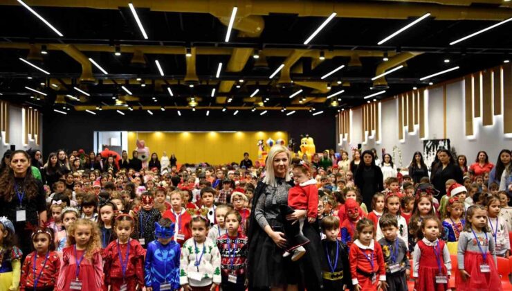 Konyaaltı kreşlerindeki çocuklara renkli etkinlik
