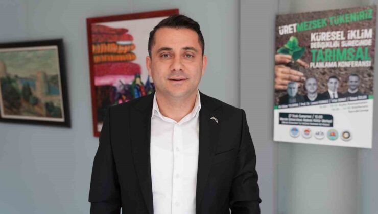 Mersin’de ’3. Üretemezsek Tükeniriz’ konferansı düzenleniyor