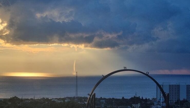 Mersin’de hortum çıktı