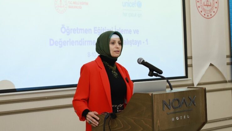 Mersin’de ’Öğretmen Eğitimi İzleme ve Değerlendirme Sistemi Çalıştayı’ düzenlendi