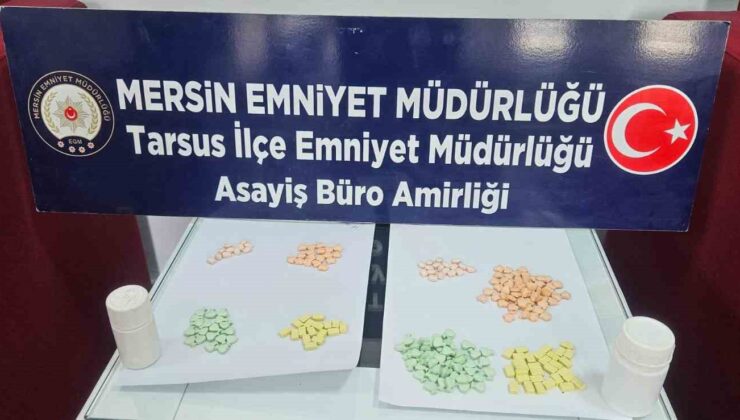 Mersin’de uyuşturucu operasyonu