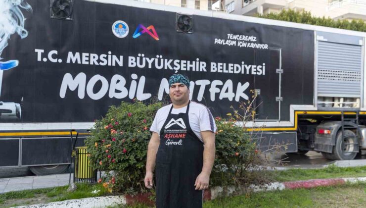 ’Mobil Mutfak Tırı’ ve ’Mahalle Mutfakları’ 48 noktada 3 çeşit yemek hizmeti sunuyor