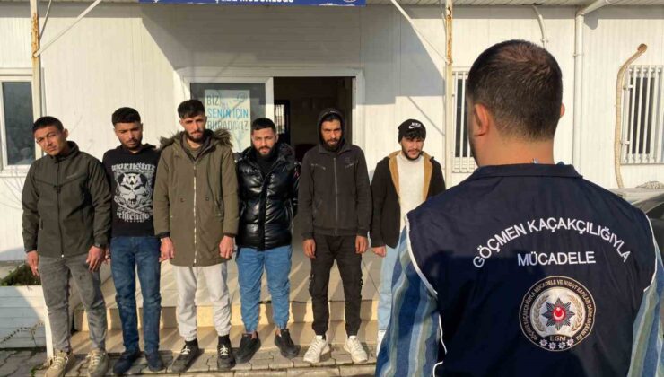 Osmaniye’de 6 düzensiz göçmen sınır dışı edildi