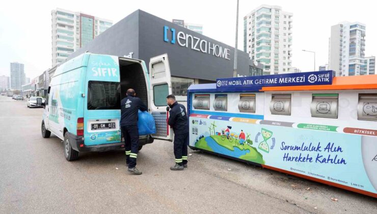 Seyhan’da bin 962 ton atık ekonomiye kazandırıldı