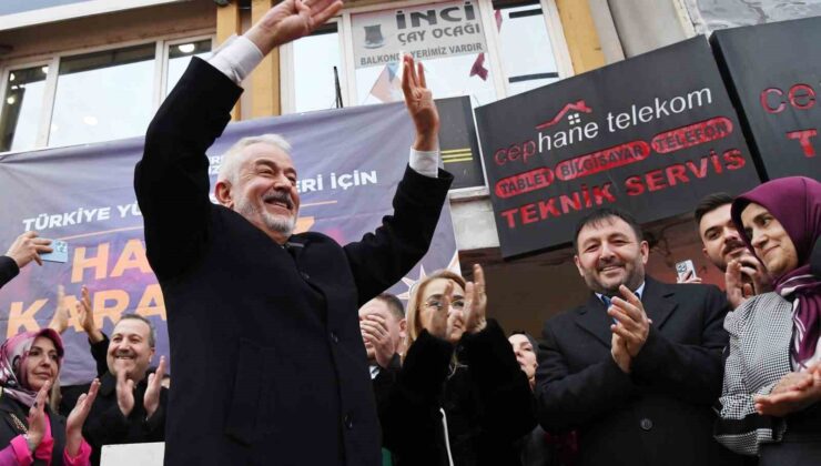 Şükrü Başdeğirmen partililer ve vatandaşlar tarafından coşkuyla karşılandı