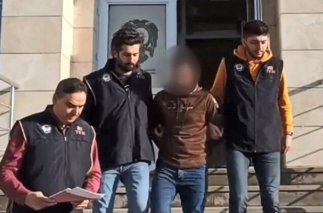 Terör örgütü üyeliğinden 6 yıl 8 ay ceza alan hükümlü yakalanıp tutuklandı