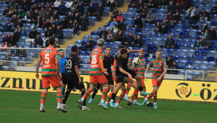 Trendyol Süper Lig: Hatayspor: 1 – Alanyaspor: 0 (İlk yarı)