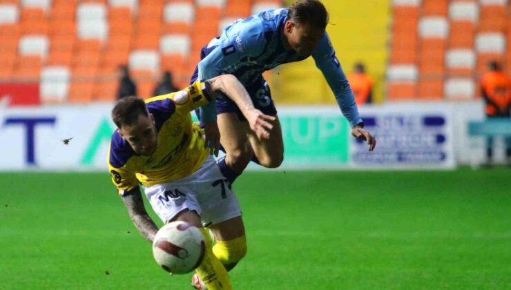 Trendyol Süper Lig: Y. Adana Demirspor: 1 – MKE Ankaragücü: 1 (Maç sonucu)