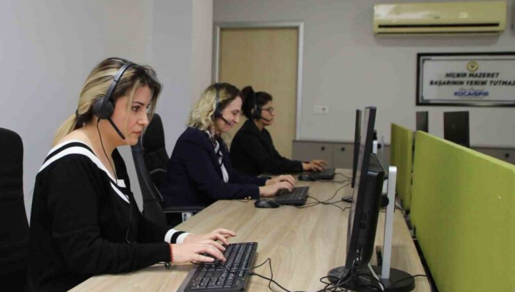 Yüreğir Belediyesi çağrı merkezi 205 bin 17 talebe yanıt verdi