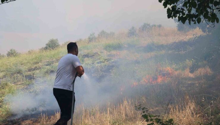 Adana’daki orman yangını evlere sıçradı, 8 ev zarar gördü
