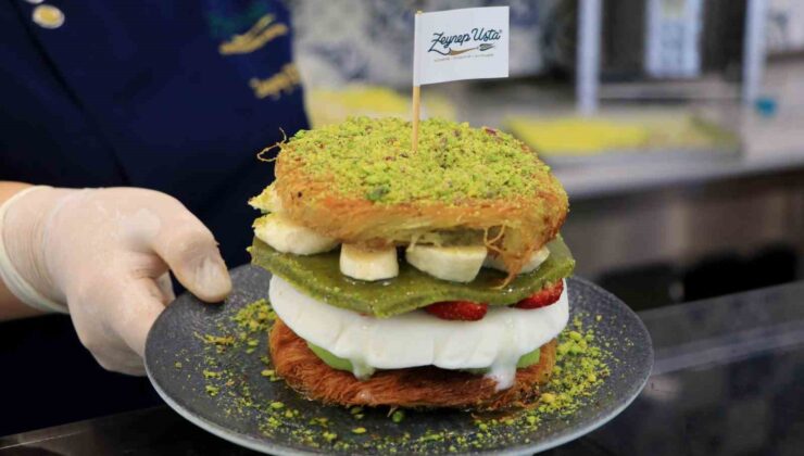 Adanalı tatlıcıdan yeni lezzetler