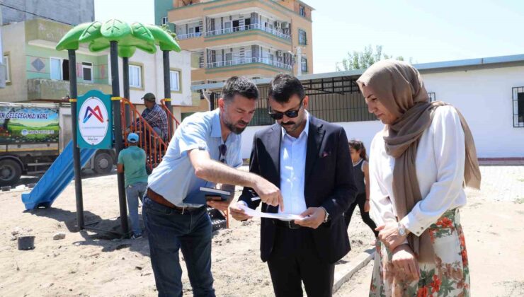 Akdeniz’de parklar yenileniyor