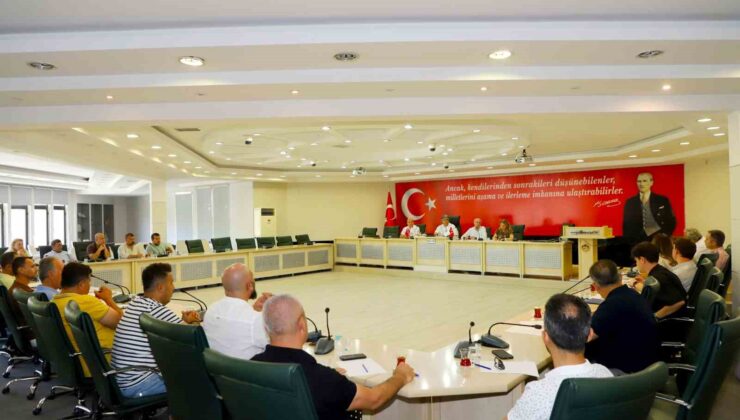 Alanya Belediyesi’nde iş sağlığı ve güvenliği kurulu toplantısı yapıldı