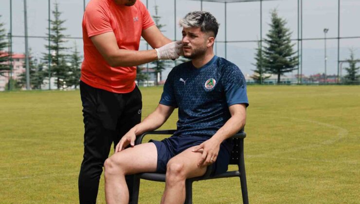 Alanyasporlu futbolculara laktat testi uygulandı