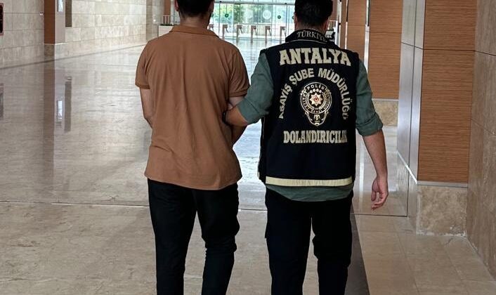 Antalya’da beyaz eşya yetkili servis bahanesi ile dolandırıcılık yapan şahıs tutuklandı