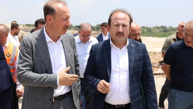 Bakan Yardımcısı İskurt, Mersin’de incelemelerde bulundu
