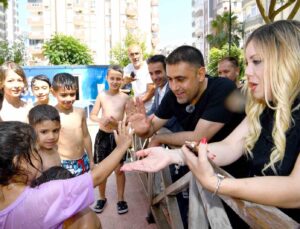 Başkan Kozay, sahaya indi ekiplerin çalışmalarını inceledi