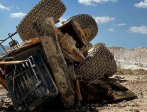 Burdur’da mermer ocağında kepçe devrildi: 1 ölü, 1 yaralı
