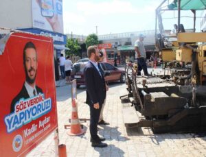 Ceyhan Belediyesi çarşı trafiğini rahatlatacak yeni yolu hizmete açtı